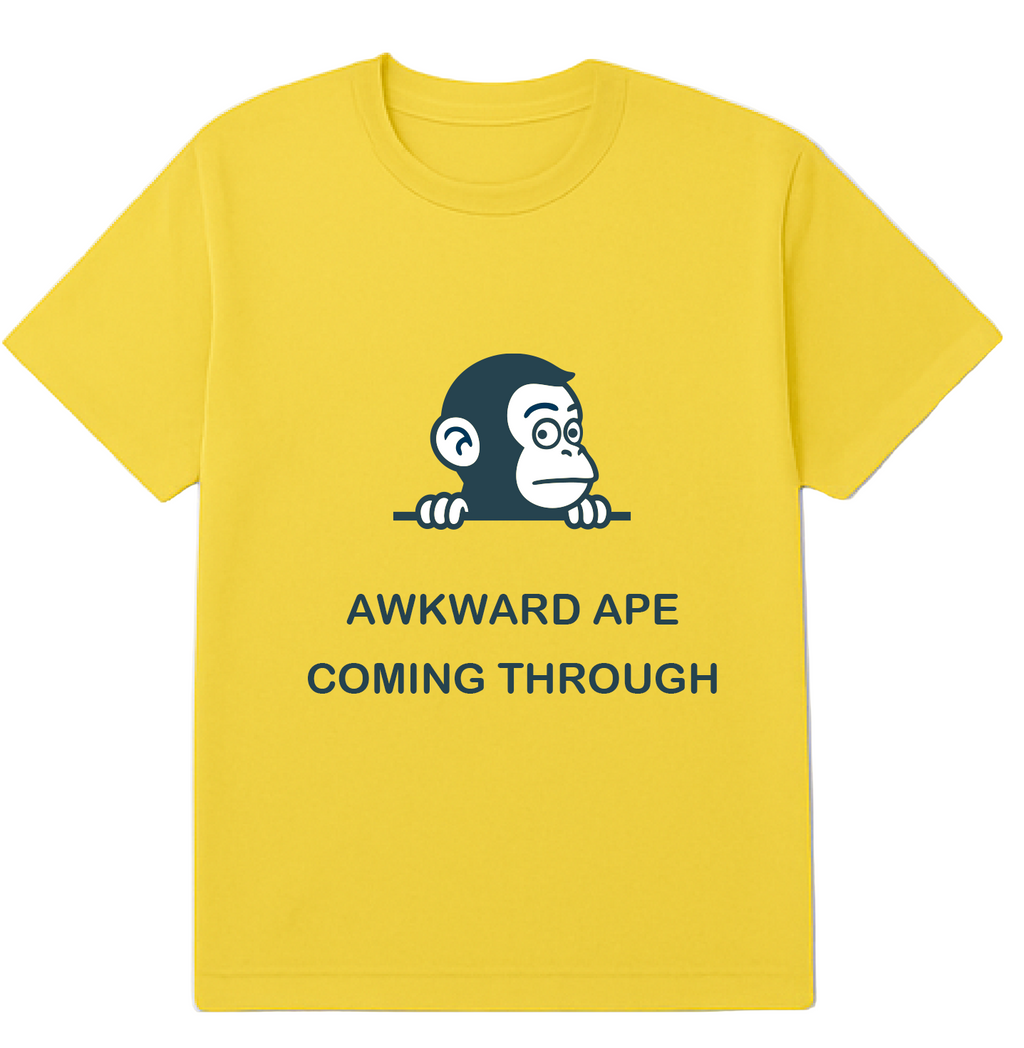 Kortærmet unisex t-shirt med citat