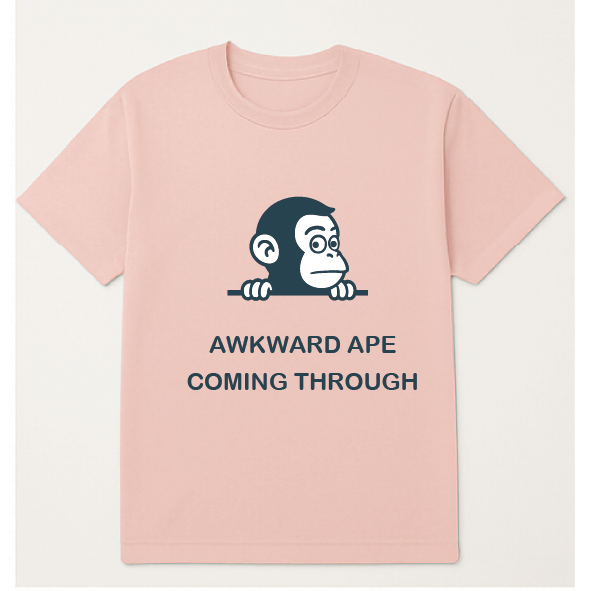 Kortærmet unisex t-shirt med citat