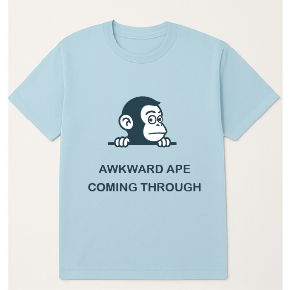 Kortærmet unisex t-shirt med citat