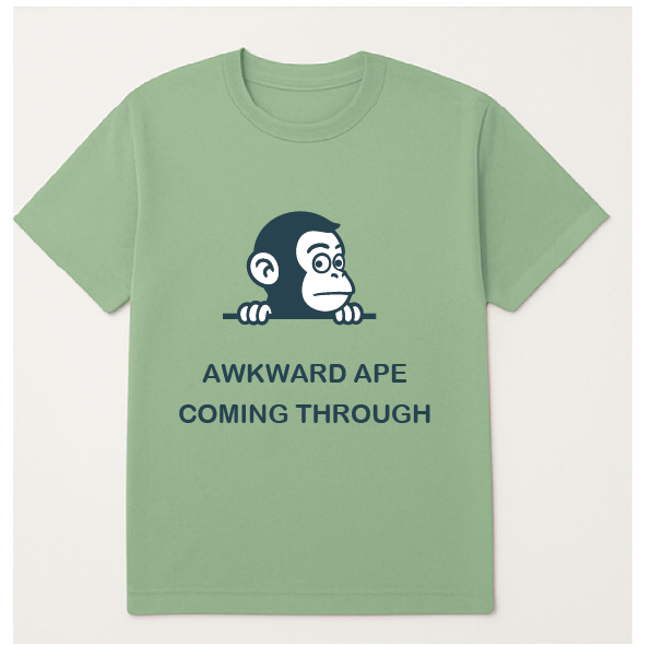 Kortærmet unisex t-shirt med citat